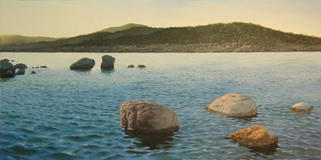 pintura de paisaje por Tomas Guzman